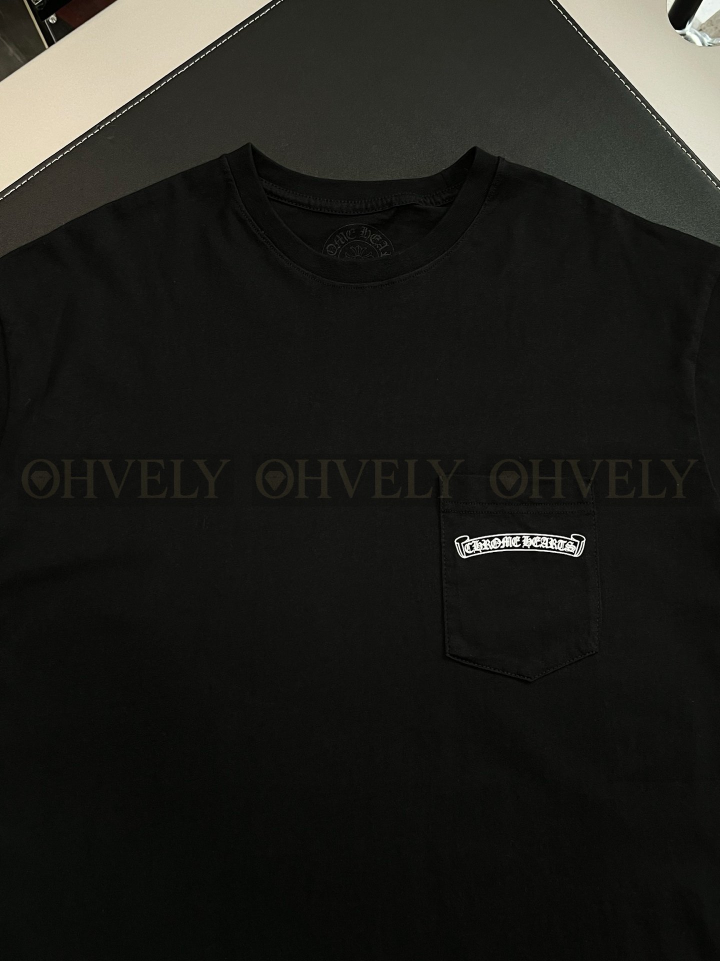 【 ZP버전 】크롬하츠 Chrome Hearts BS 플뢰르 모노그램 플레임 반팔 티셔츠 상품 썸네일