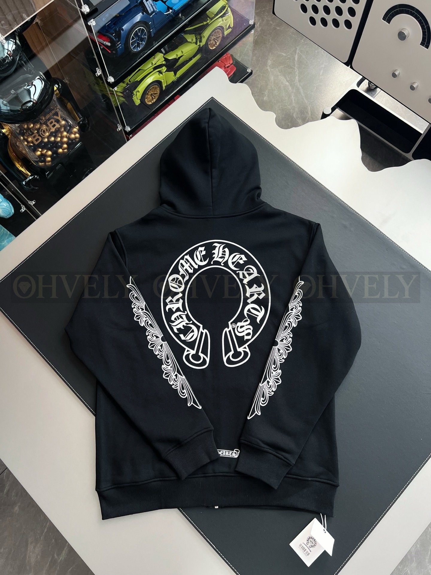 【 ZP버전 】크롬하츠 Chrome Hearts 매티보이 댓츠댓 퍼플 후드 집업 상품 썸네일
