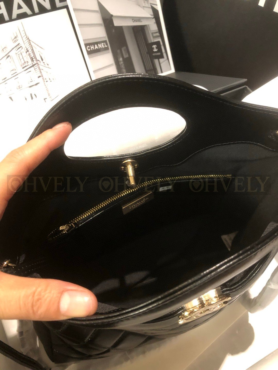 Chanel 31 bag 스몰 블랙(은장) 상품 썸네일