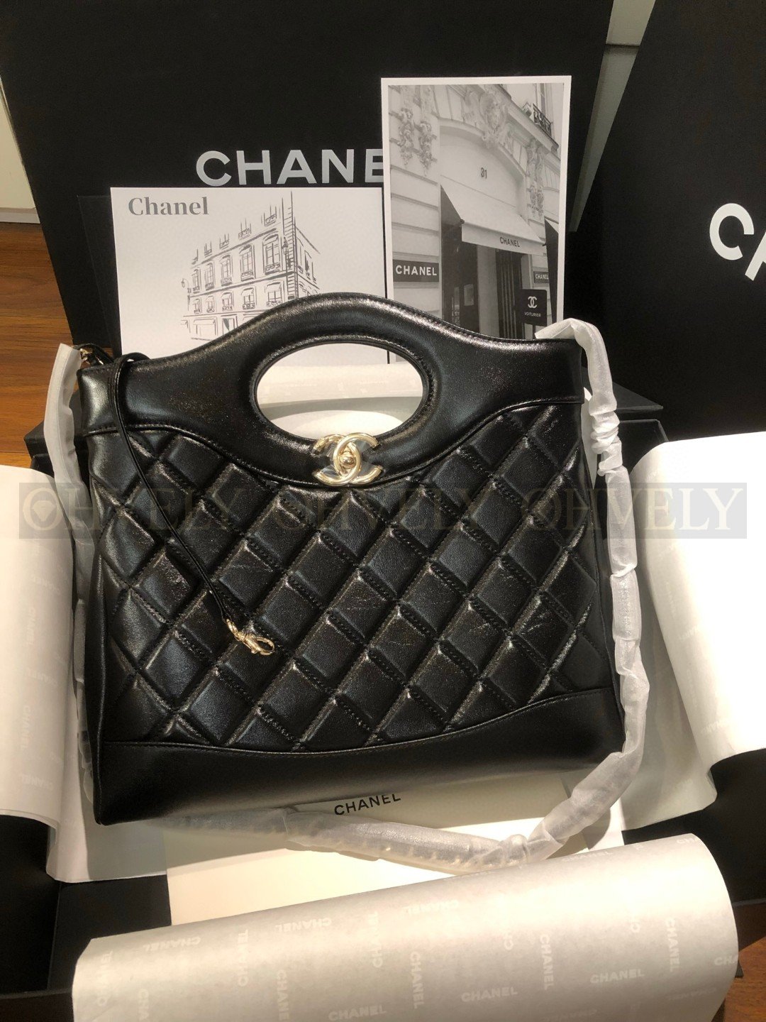 Chanel 31 bag 스몰 블랙(은장) 상품 썸네일