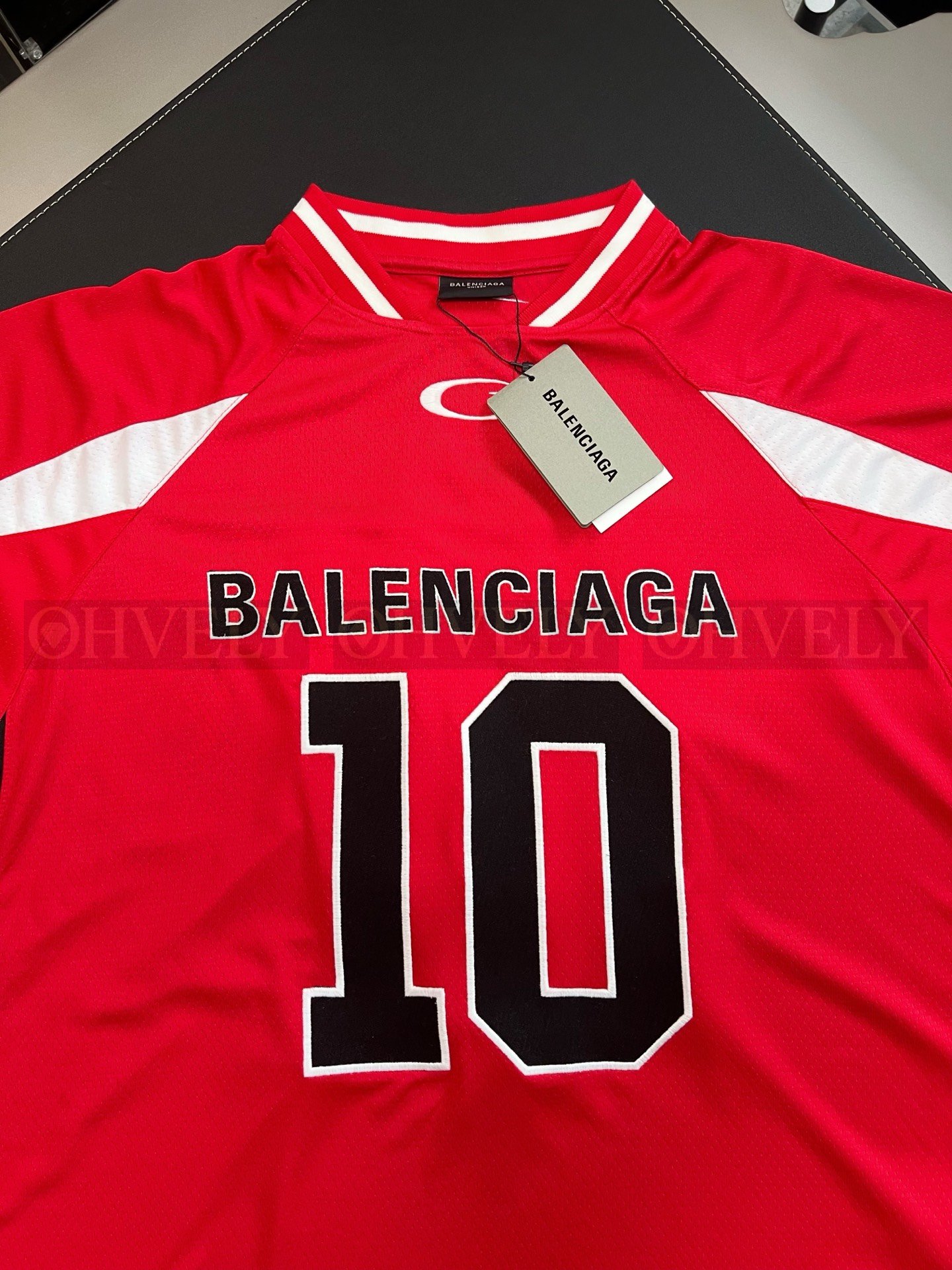 【 ZP버전 】발렌시아가 Balenciaga NBA 콜라보레이션 메쉬 로고 저지 상품 썸네일