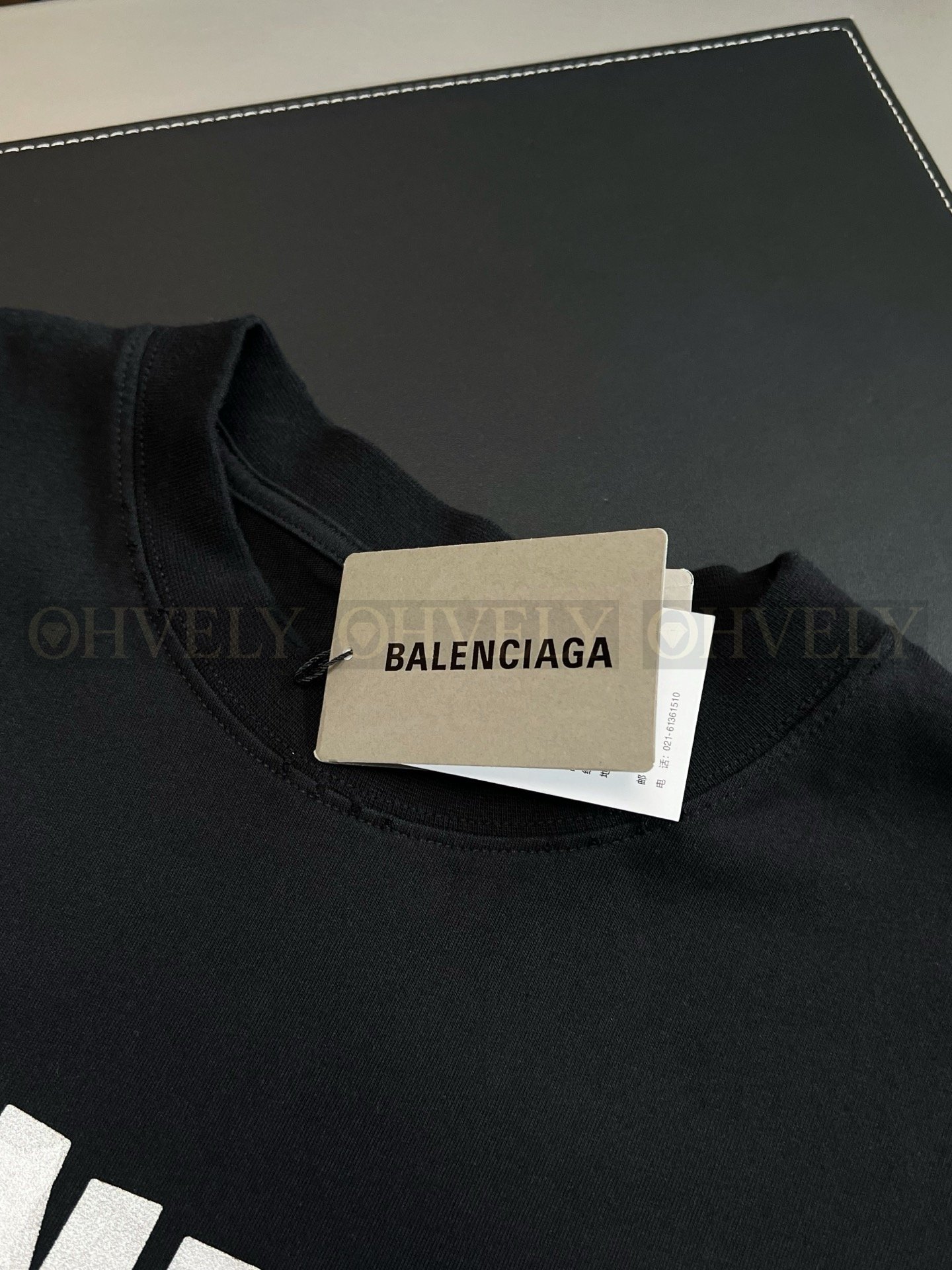 【 ZP버전 】발렌시아가 Balenciaga 테이프 타입 로고 프린트 반팔 티셔츠 상품 썸네일