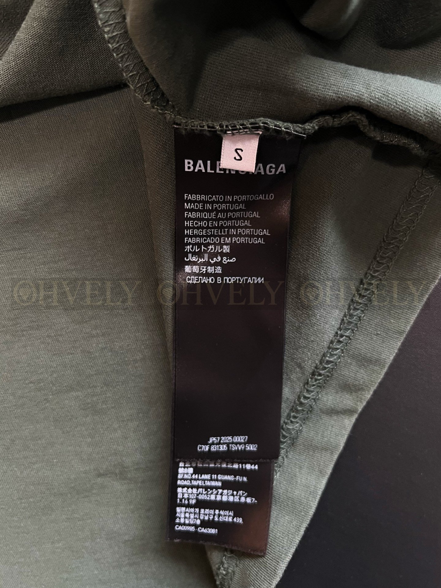 【 ZP버전 】발렌시아가 Balenciaga 유니티 로고 디스트레스트 워싱 반팔 티셔츠 상품 썸네일