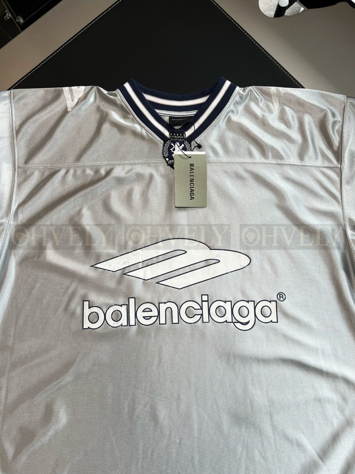 【 ZP버전 】발렌시아가 Balenciaga 3B 스포츠 아이콘 로고 저지 티셔츠 상품 썸네일