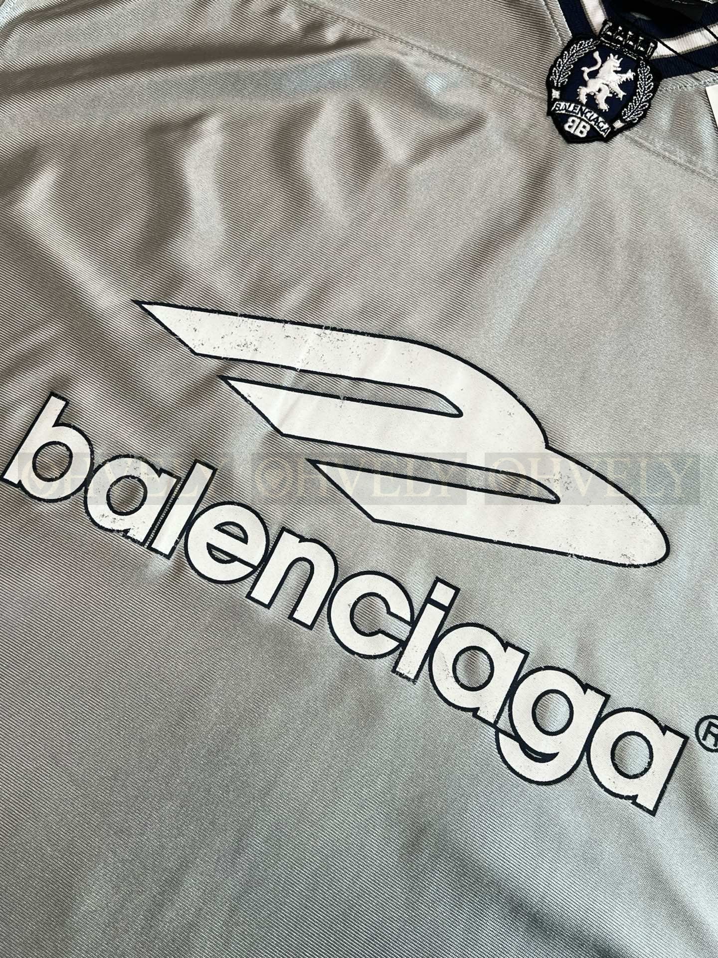 【 ZP버전 】발렌시아가 Balenciaga 3B 스포츠 아이콘 로고 저지 티셔츠 상품 썸네일