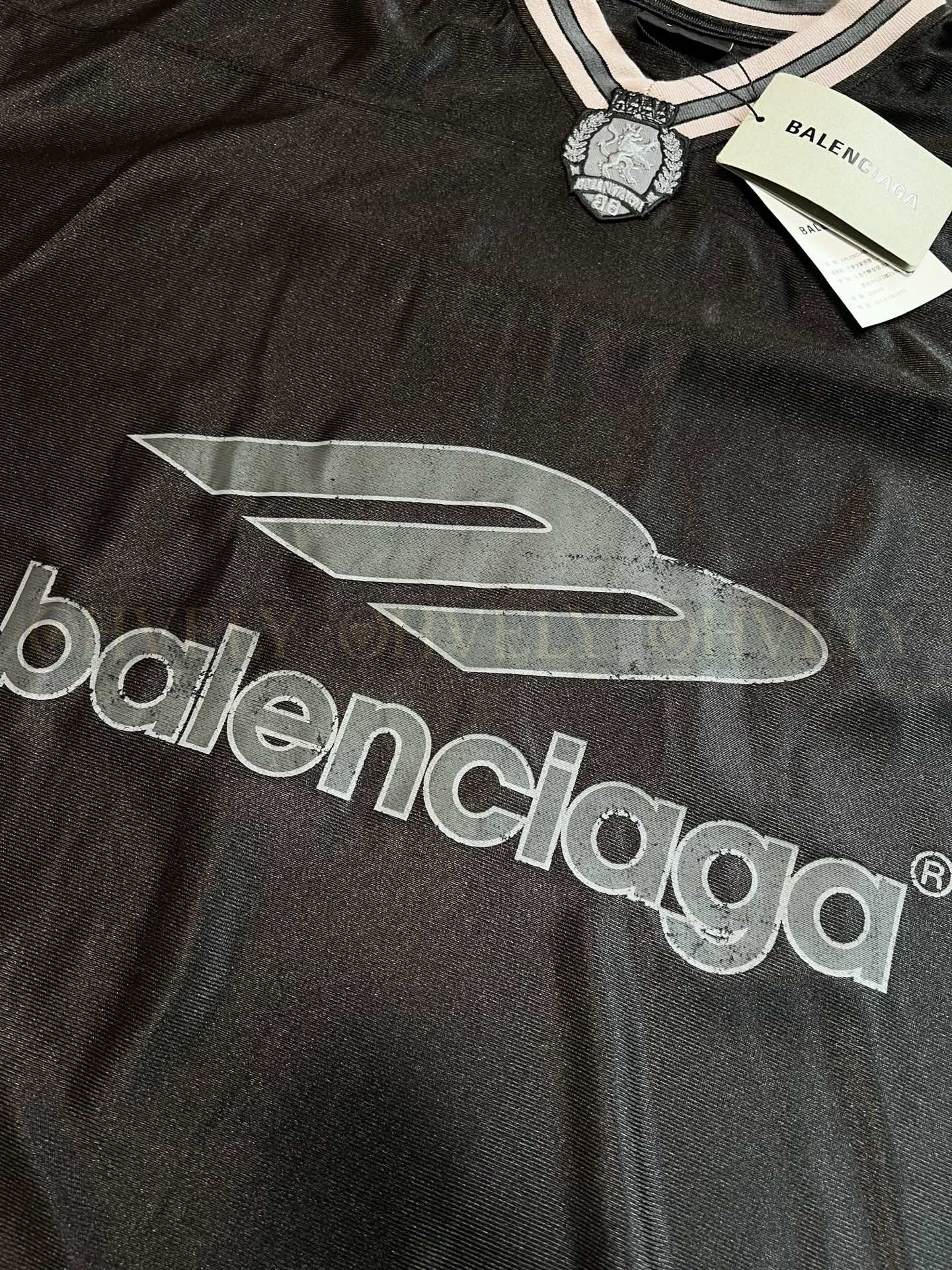 【 ZP버전 】발렌시아가 Balenciaga 3B 스포츠 아이콘 로고 저지 티셔츠 상품 썸네일