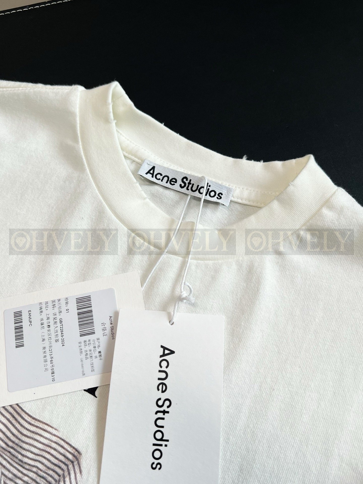 【 ZP버전 】아크네 스튜디오 Acne Studios 컨템포러리 아트 셔츠 그래픽 티셔츠 상품 썸네일