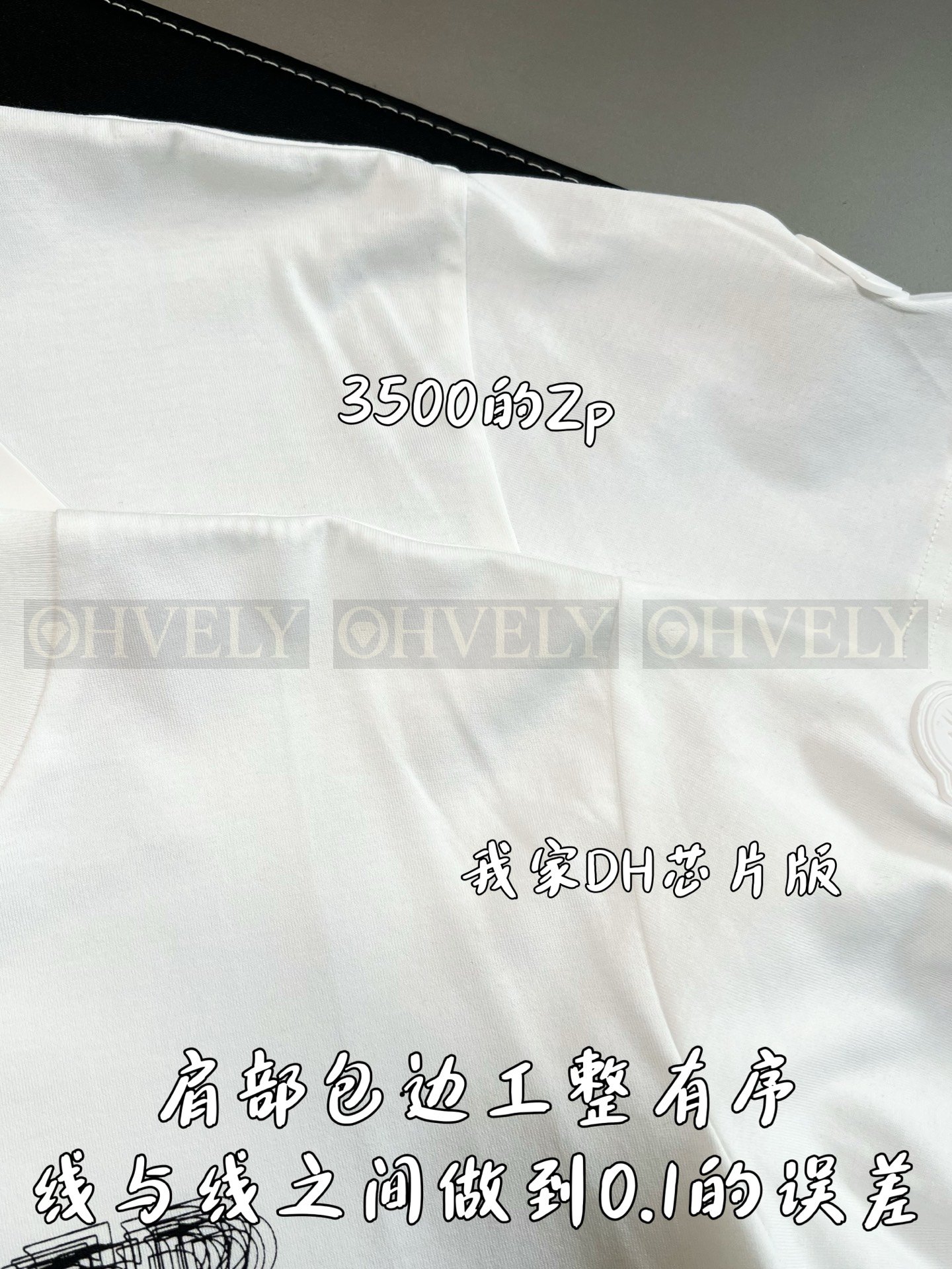 【 ZP버전 】몽클레르 블러 로고 프린트 반팔 티셔츠 상품 썸네일