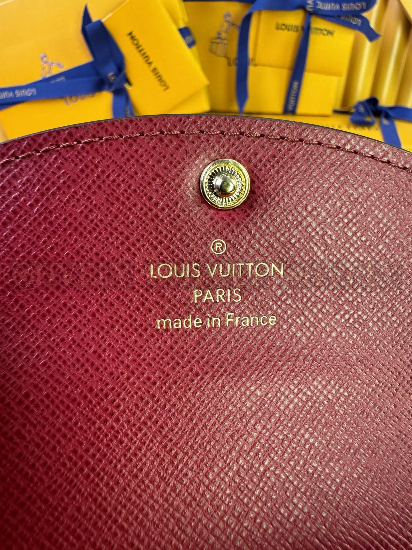 【 ZP 버전 】루이비통 Louis Vuitton 로잘리 코인 퍼스 모노그램 퍼플버튼 상품 썸네일