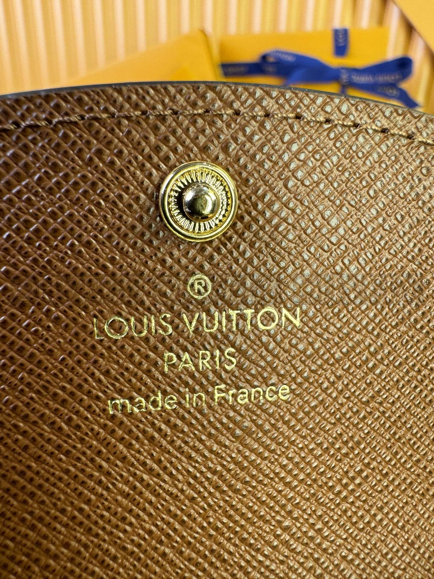 【 ZP 버전 】루이비통 Louis Vuitton 로잘리 코인 퍼스 모노그램 브라운 버튼 상품 썸네일