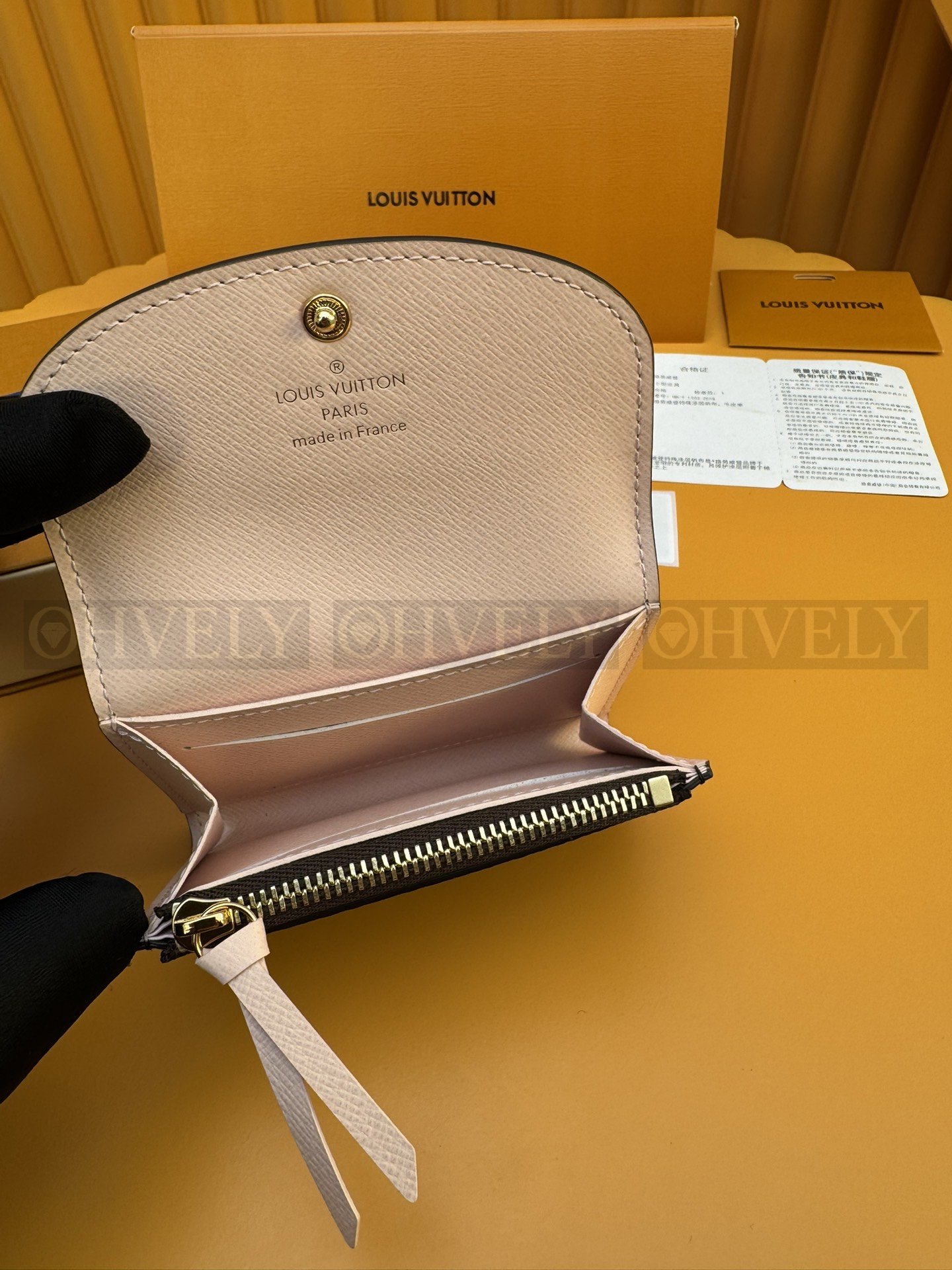 【 ZP 버전 】루이비통 Louis Vuitton 로잘리 코인 퍼스 모노그램 로즈 발레린 상품 썸네일