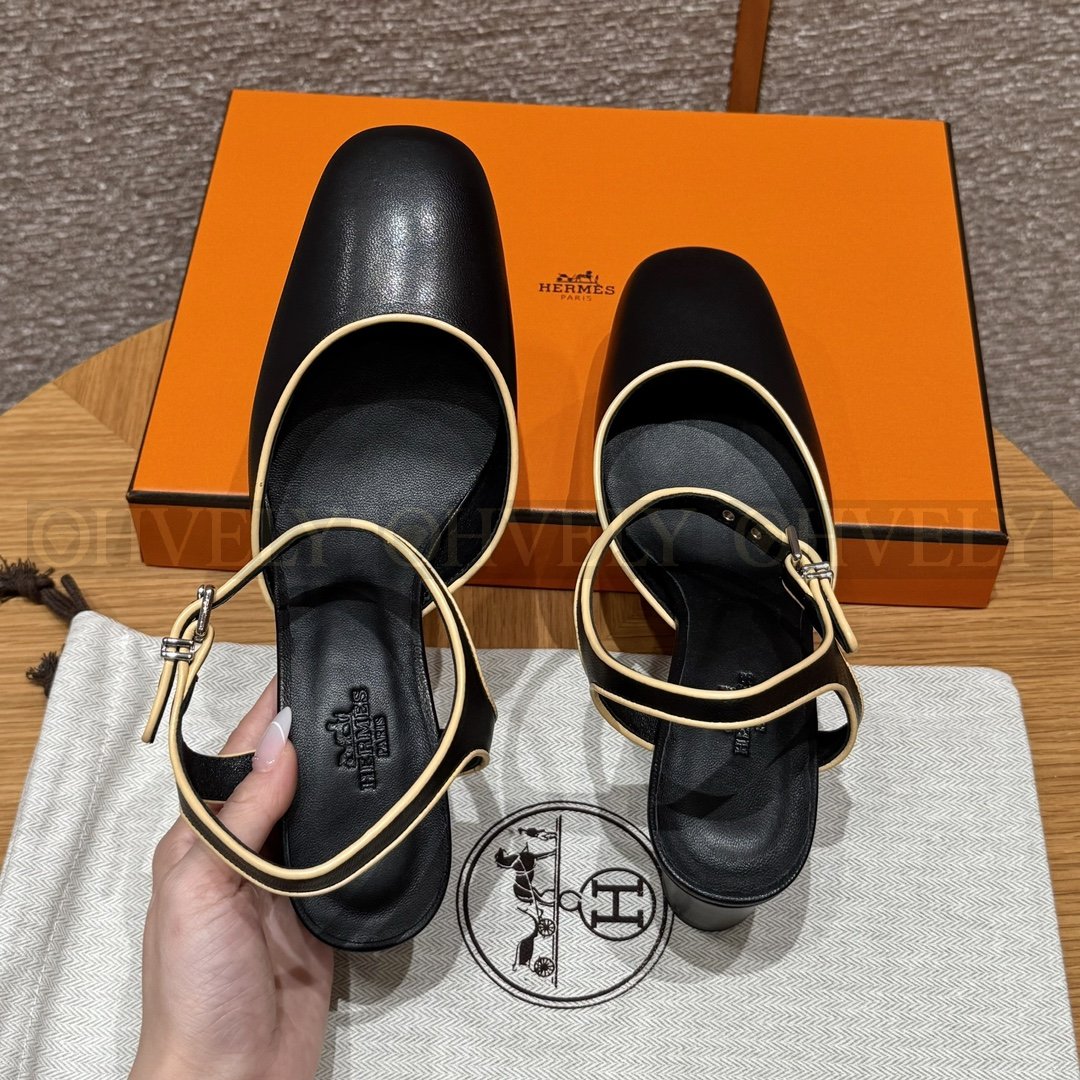【 ZP버전 】H 카밀라 60 펌프스 힐 블랙 상품 썸네일