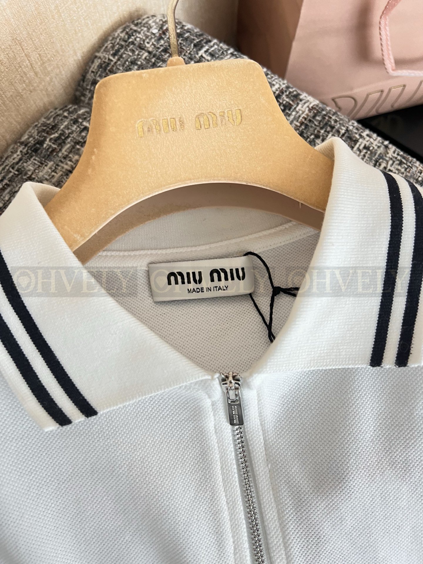 【 ZP버전 】M 프레피룩 반집업 카라티 반팔 상품 썸네일