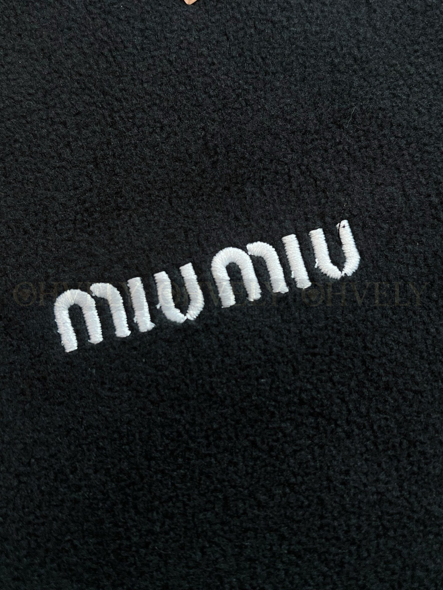 【 ZP버전 】MIU 융면 자수 후드 재킷 상품 썸네일