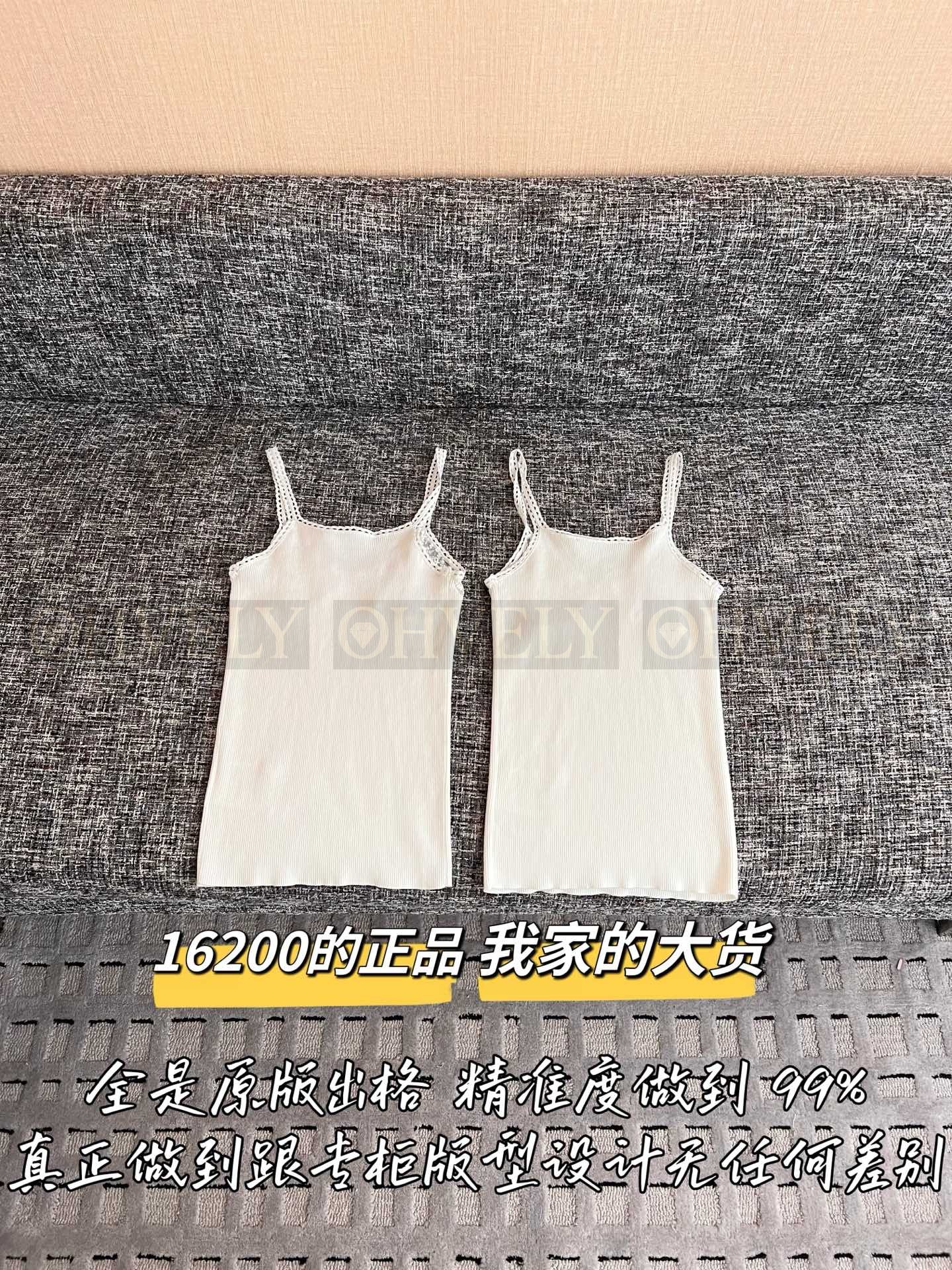 【 ZP버전 】MIU 레이스 패치워크 니트 뷔스티에 나시 상품 썸네일