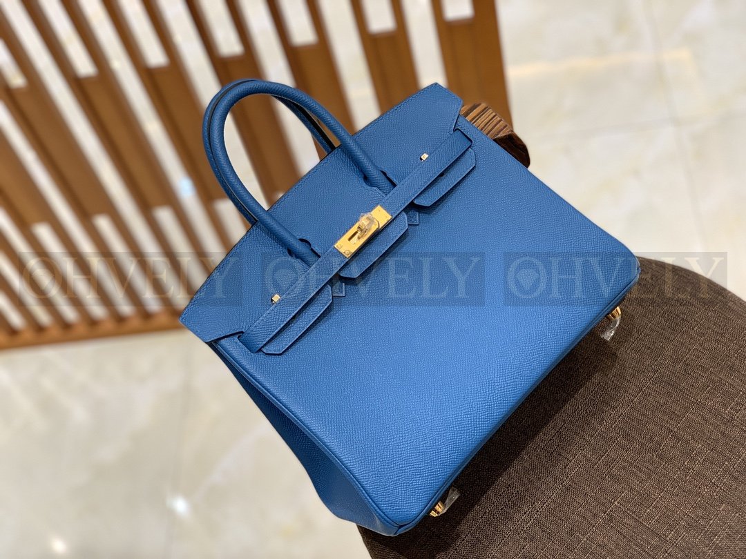 【 ZP버전 】HM Birkin 버킨 백 에게 블루 골드버클 25 상품 썸네일