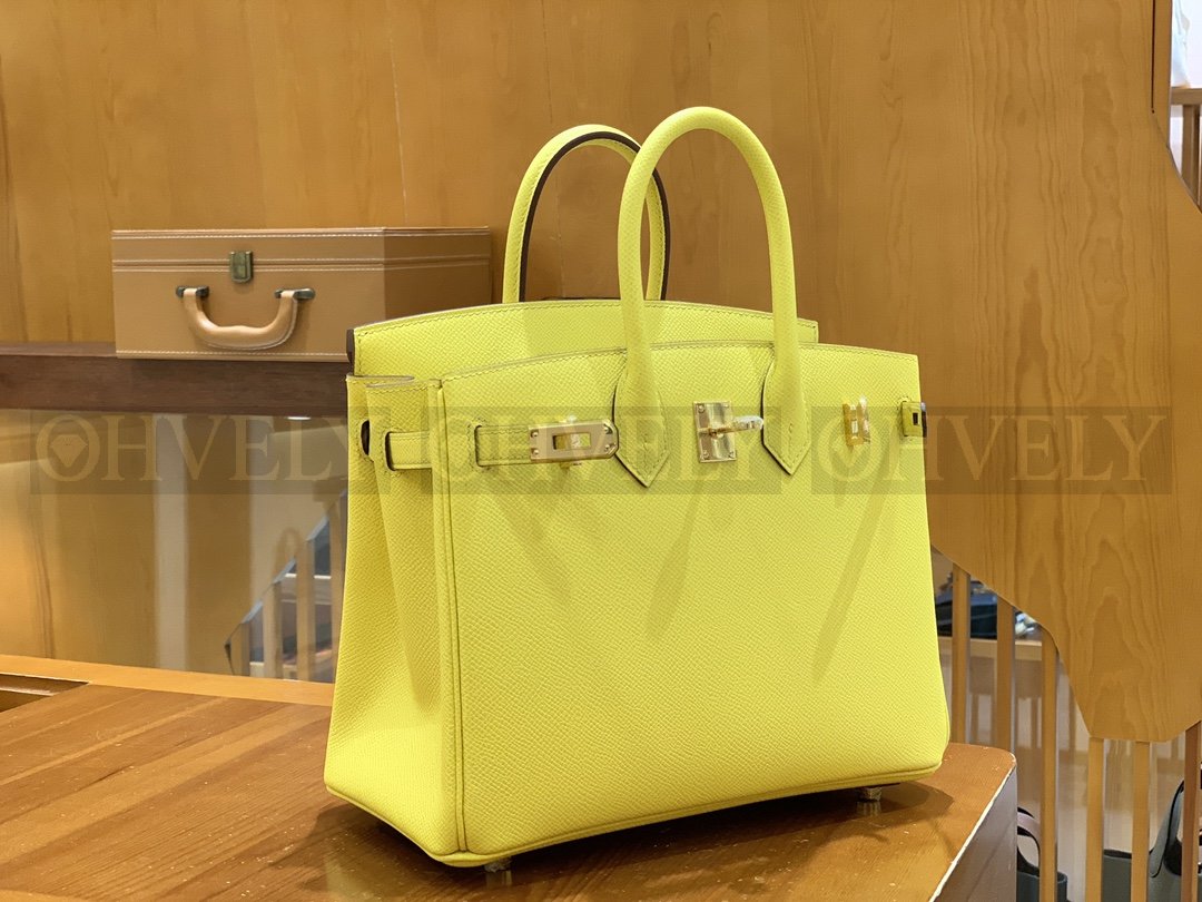 【 ZP버전 】HM Birkin 버킨 백 레몬 옐로우 골드버클 25 상품 썸네일