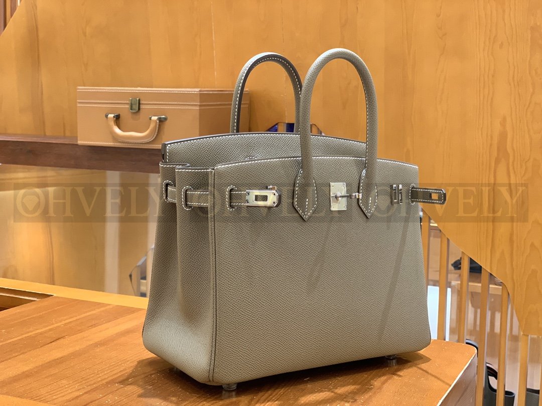 【 ZP버전 】HM Birkin 버킨 백 에투프 그레이 실버버클 25 상품 썸네일