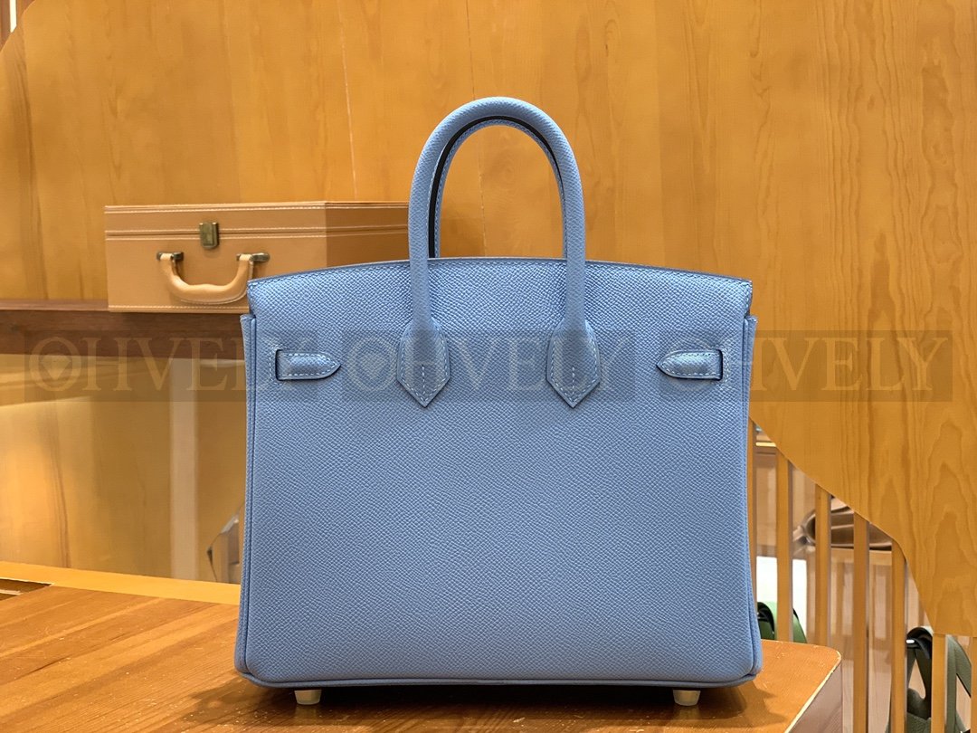 【 ZP버전 】HM Birkin 버킨 백 헤븐 블루 골드버클 25 상품 썸네일