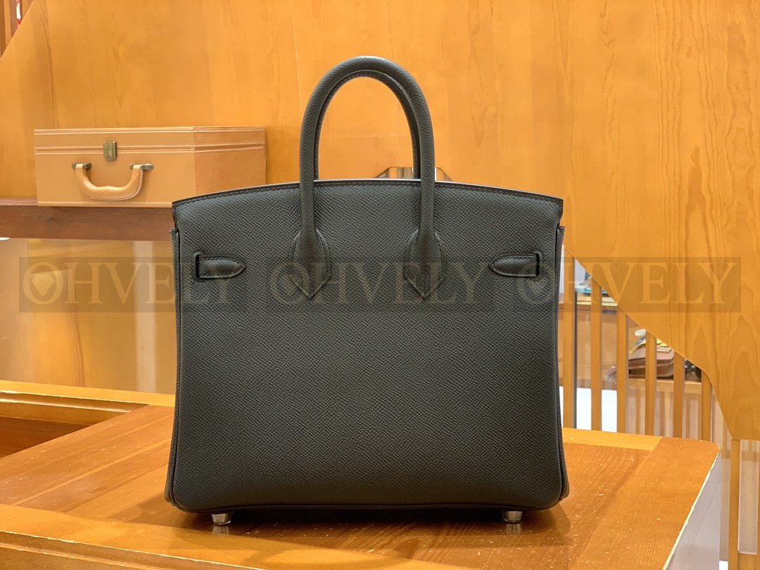 【 ZP버전 】HM Birkin 버킨 백 블랙 실버버클 25 상품 썸네일