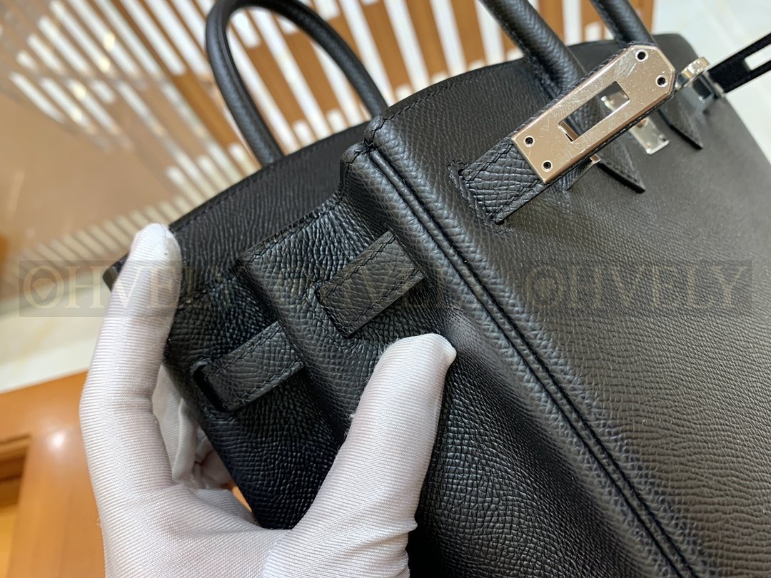 【 ZP버전 】HM Birkin 버킨 백 블랙 실버버클 25 상품 썸네일