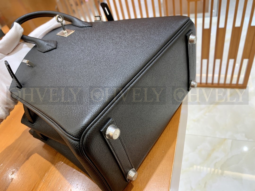 【 ZP버전 】HM Birkin 버킨 백 블랙 실버버클 25 상품 썸네일