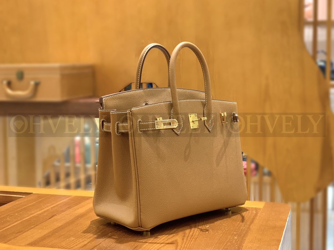 【 ZP버전 】HM Birkin 버킨 백 골드 브라운 골드버클 25 상품 썸네일
