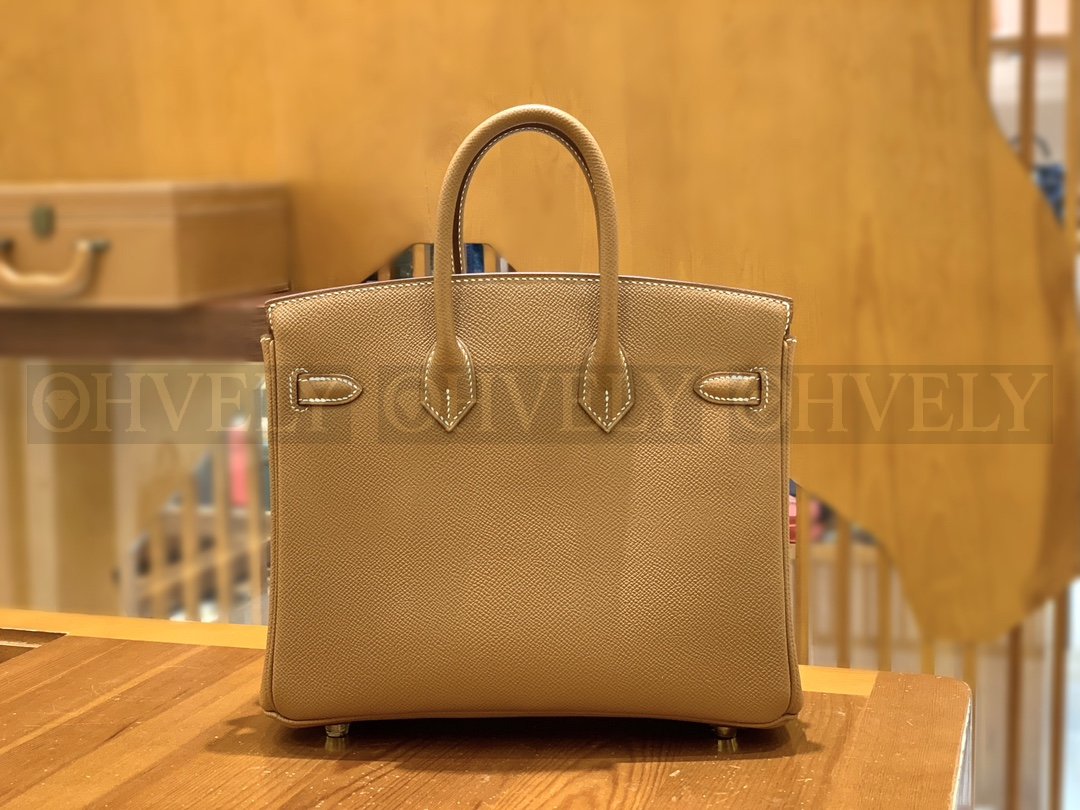 【 ZP버전 】HM Birkin 버킨 백 골드 브라운 골드버클 25 상품 썸네일