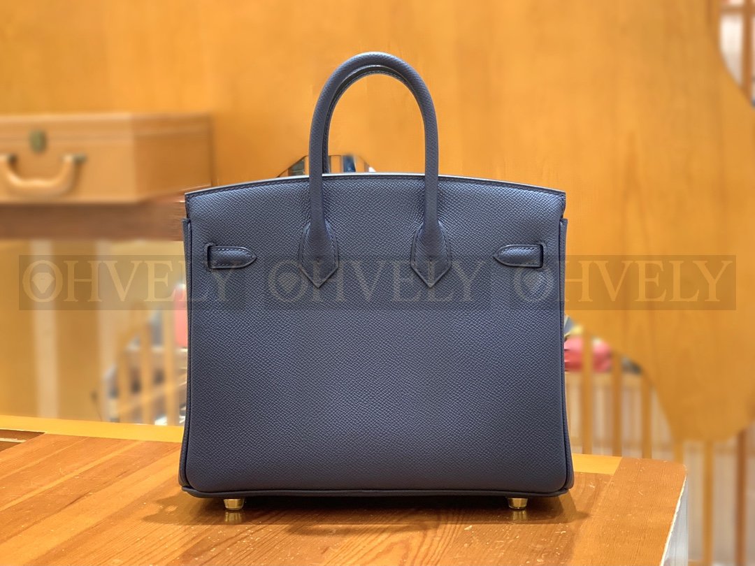 【 ZP버전 】HM Birkin 버킨 백 사파이어 블루 골드버클 25 상품 썸네일