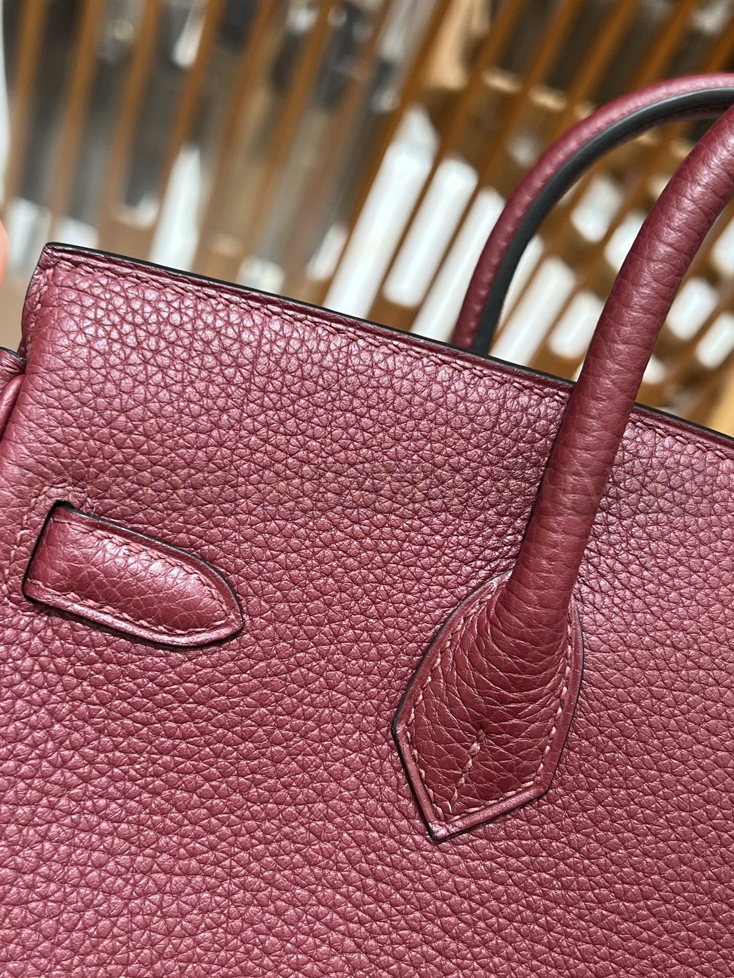【 ZP버전 】HM Birkin 버킨백 토고 버건디 골드버클 25 상품 썸네일