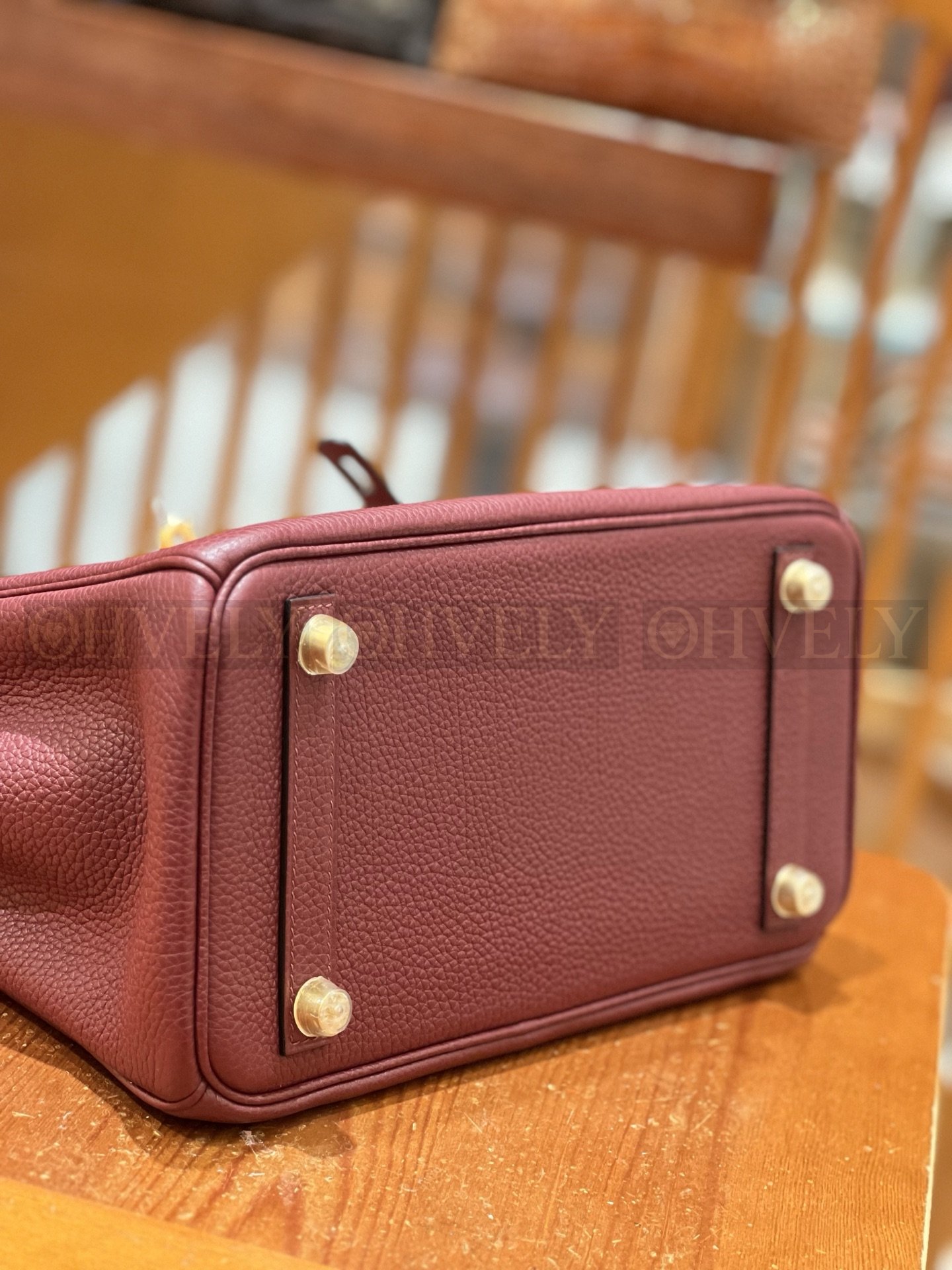 【 ZP버전 】HM Birkin 버킨백 토고 버건디 골드버클 25 상품 썸네일