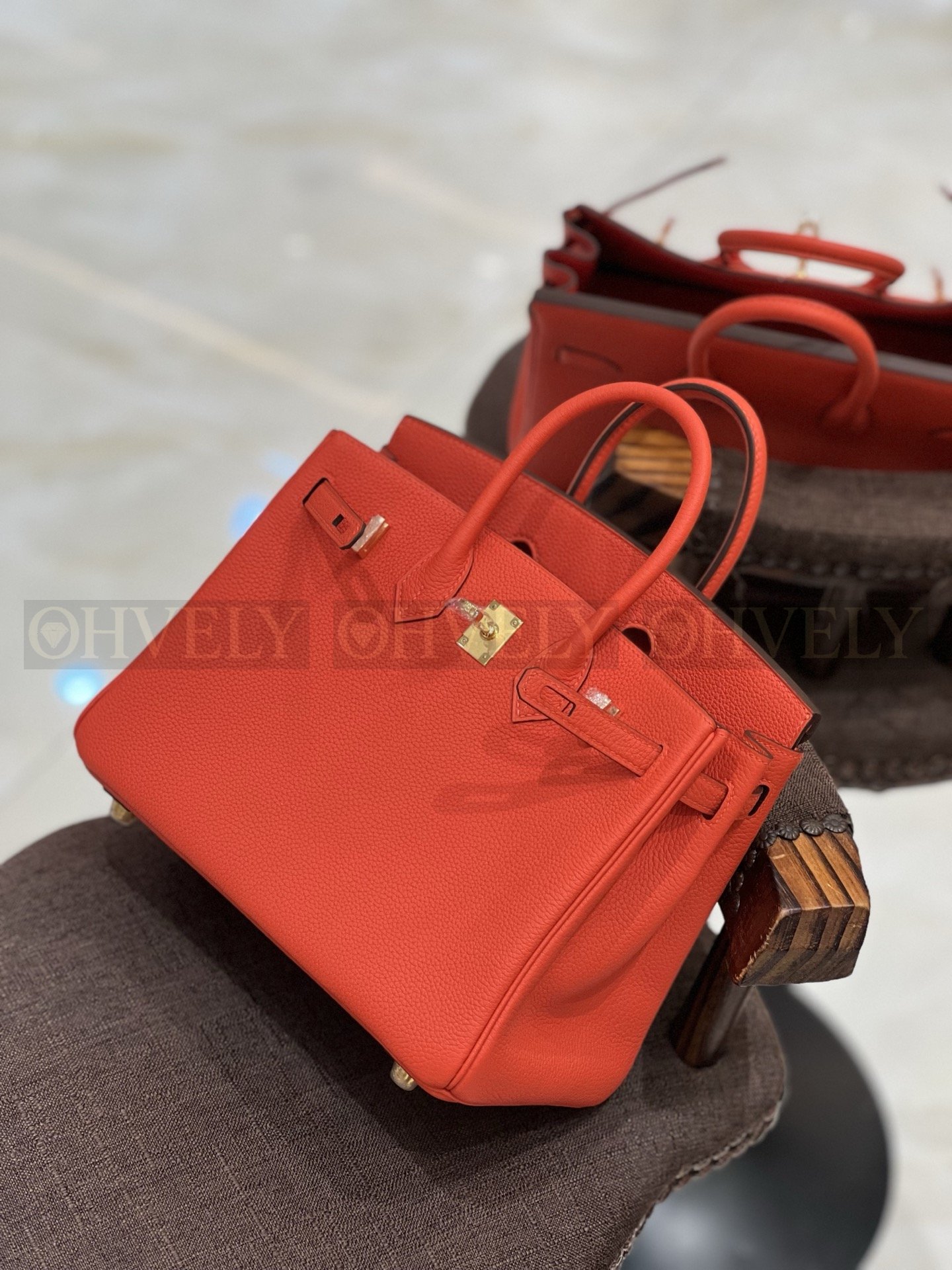 【 ZP버전 】HM Birkin 버킨백 토고 하트레드 골드버클 25 상품 썸네일