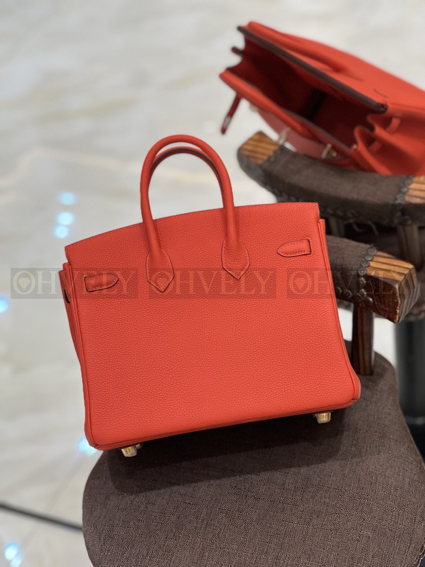 【 ZP버전 】HM Birkin 버킨백 토고 하트레드 골드버클 25 상품 썸네일