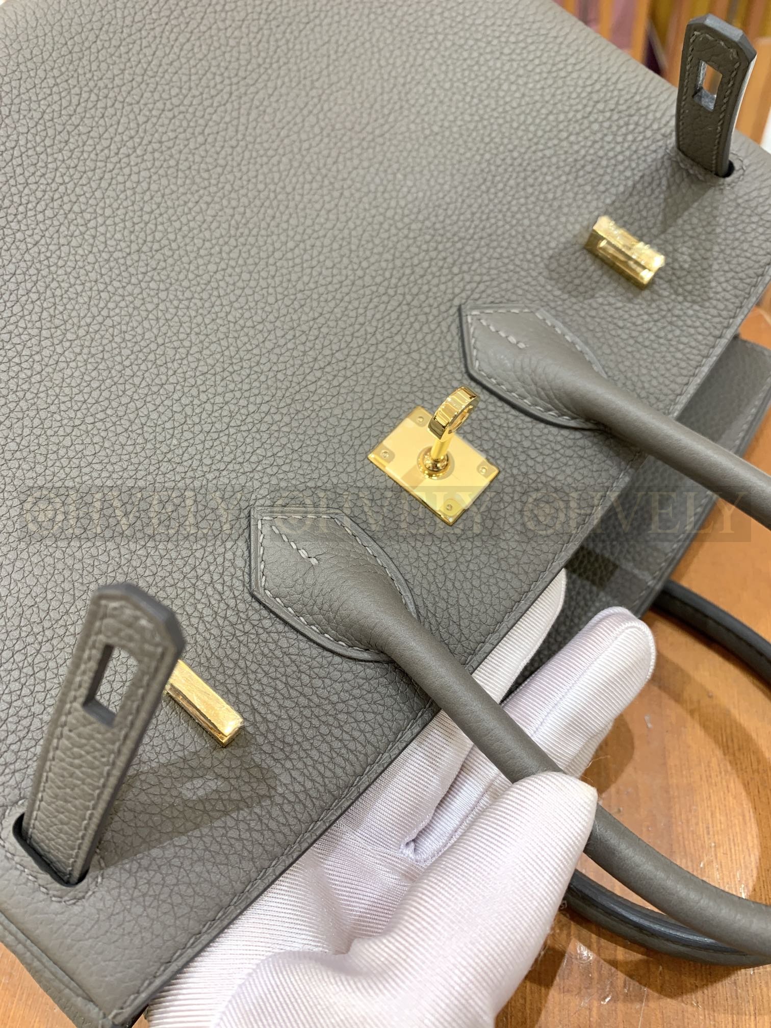 【 ZP버전 】HM Birkin 버킨백 토고 클라우드 그레이 골드버클 25 상품 썸네일