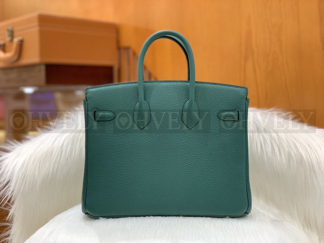 【 ZP버전 】HM Birkin 버킨백 토고 피콕 그린 골드버클 25 상품 썸네일