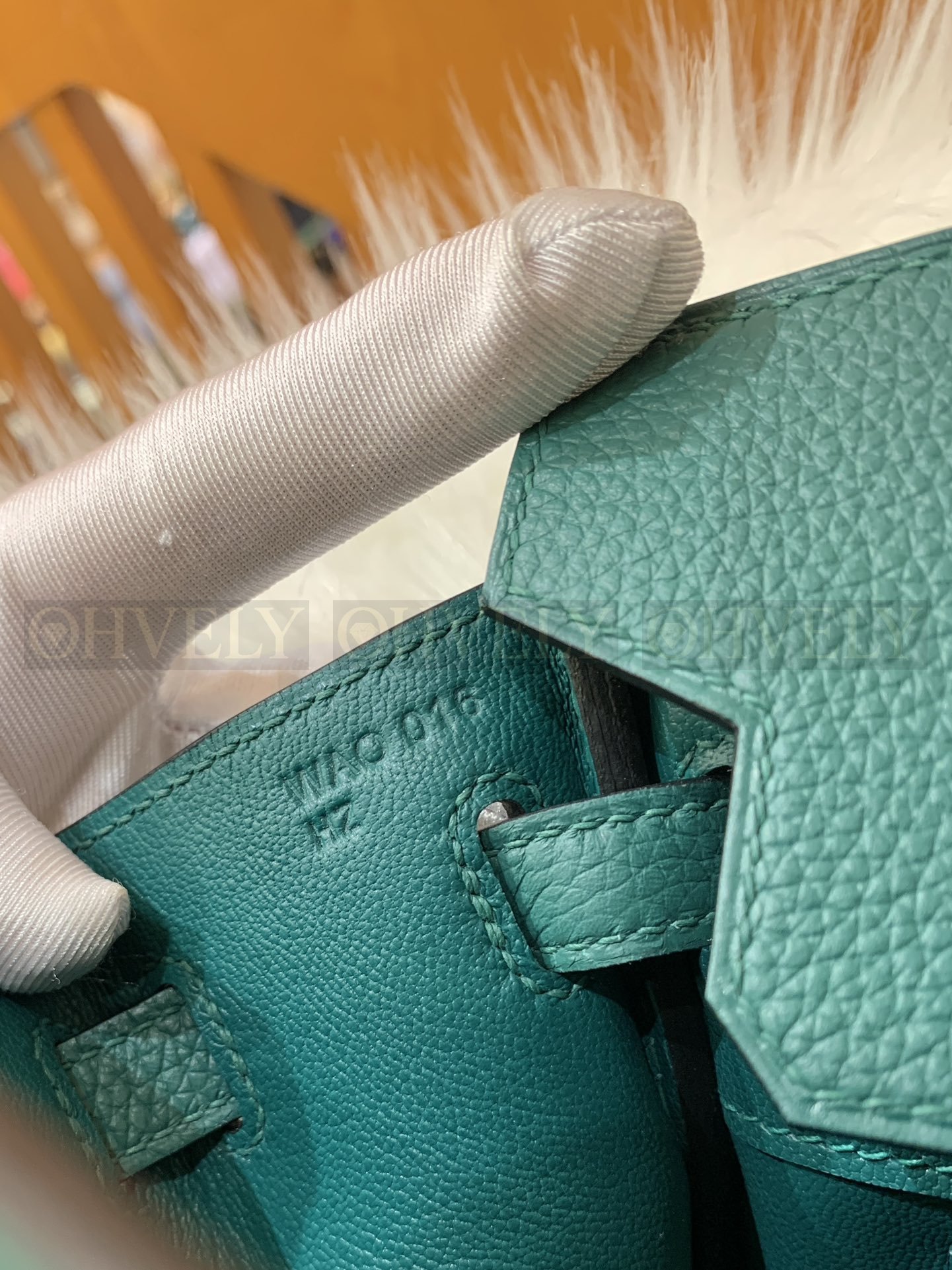 【 ZP버전 】HM Birkin 버킨백 토고 피콕 그린 골드버클 25 상품 썸네일