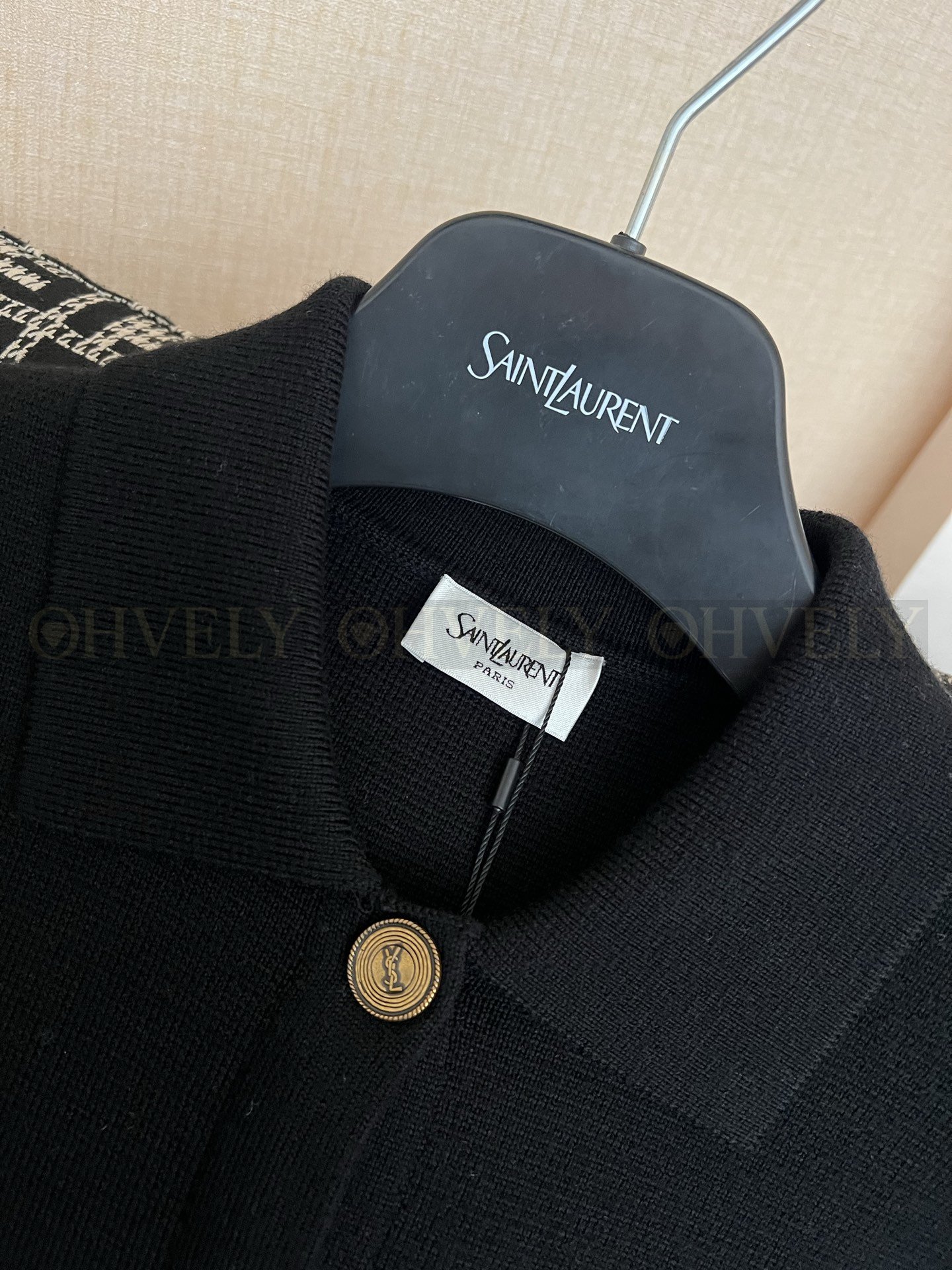 【 ZP버전 】 YSL 빈티지 싱글 버튼 니트 가디건 상품 썸네일