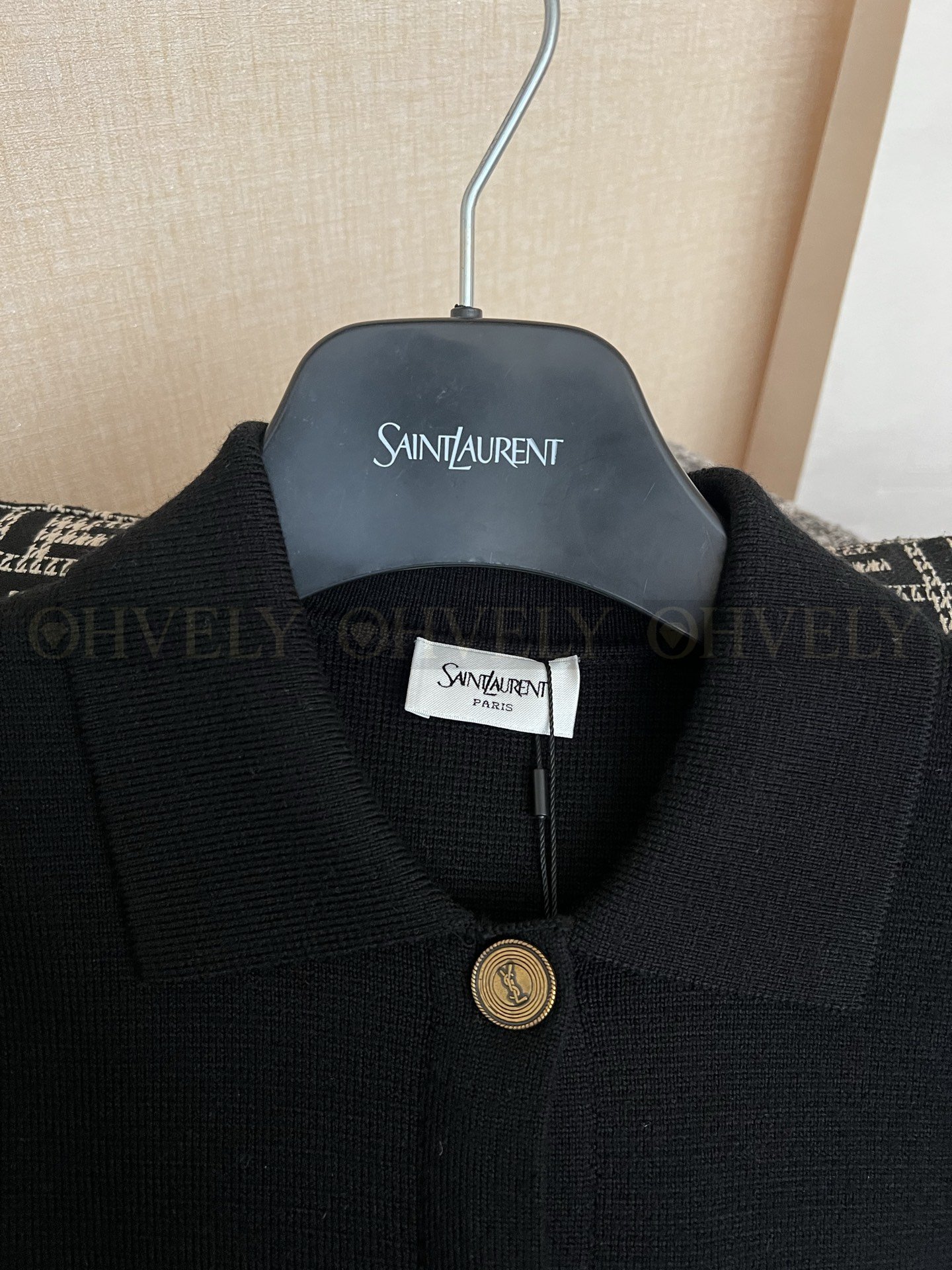 【 ZP버전 】 YSL 빈티지 싱글 버튼 니트 가디건 상품 썸네일