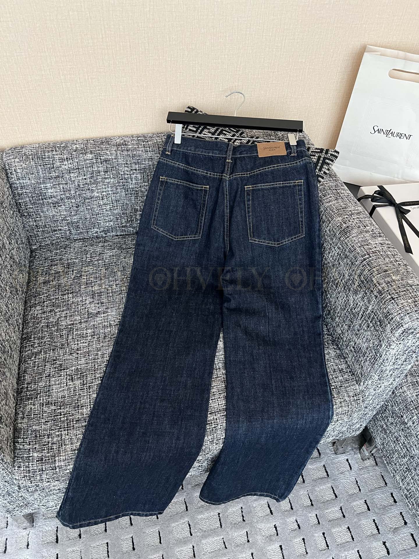 【 ZP버전 】 YSL 클래식 스트레이트 데님 팬츠 상품 썸네일