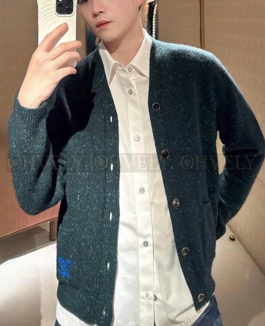 【 ZP버전 】LV 스페클 울 카디건