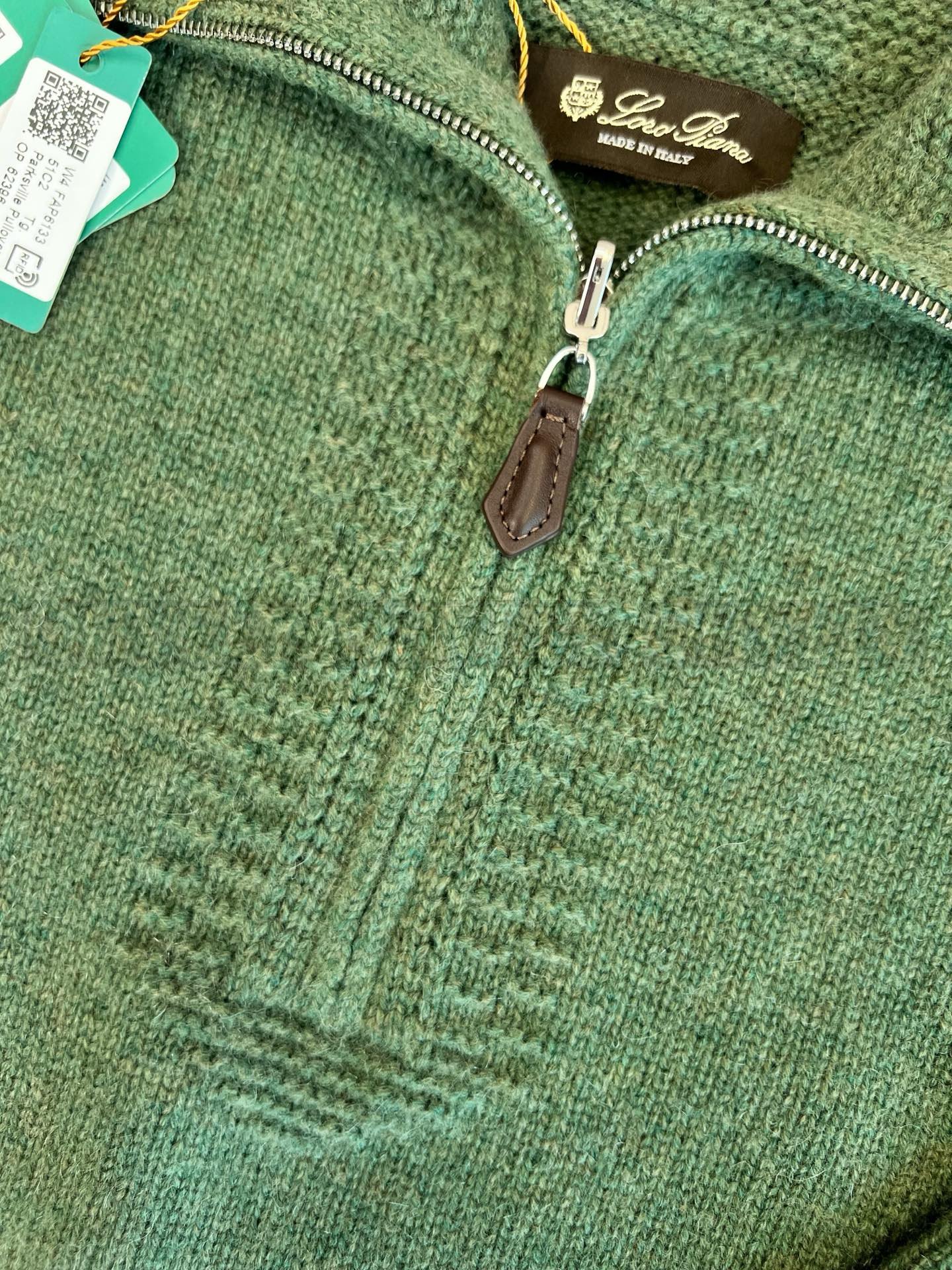 【 ZP버전 】LP 하프집업 카라 니트 그 상품 썸네일