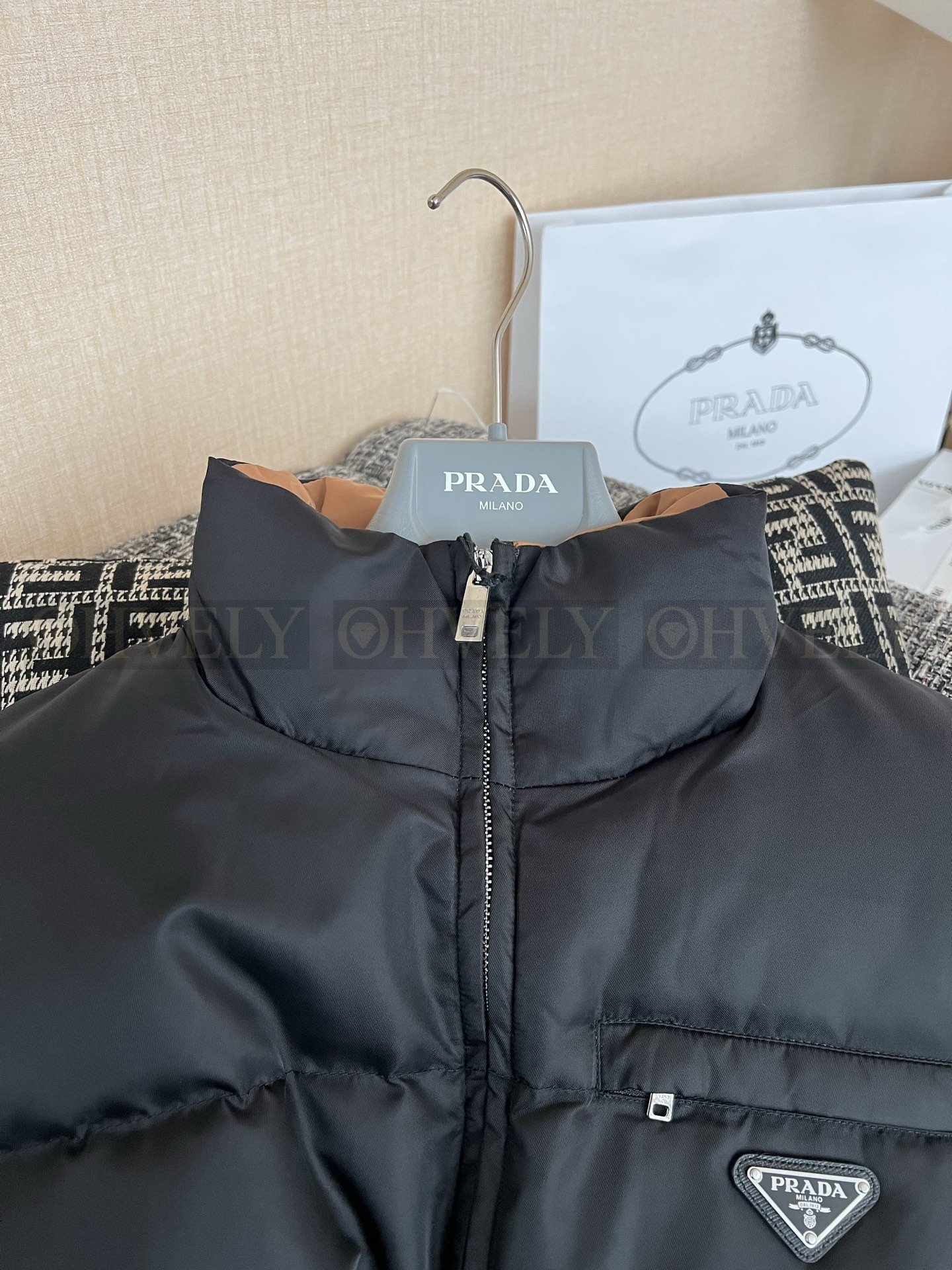 【 ZP버전 】PR 스탠드카라 롱 벨티드 패딩 점퍼 상품 썸네일