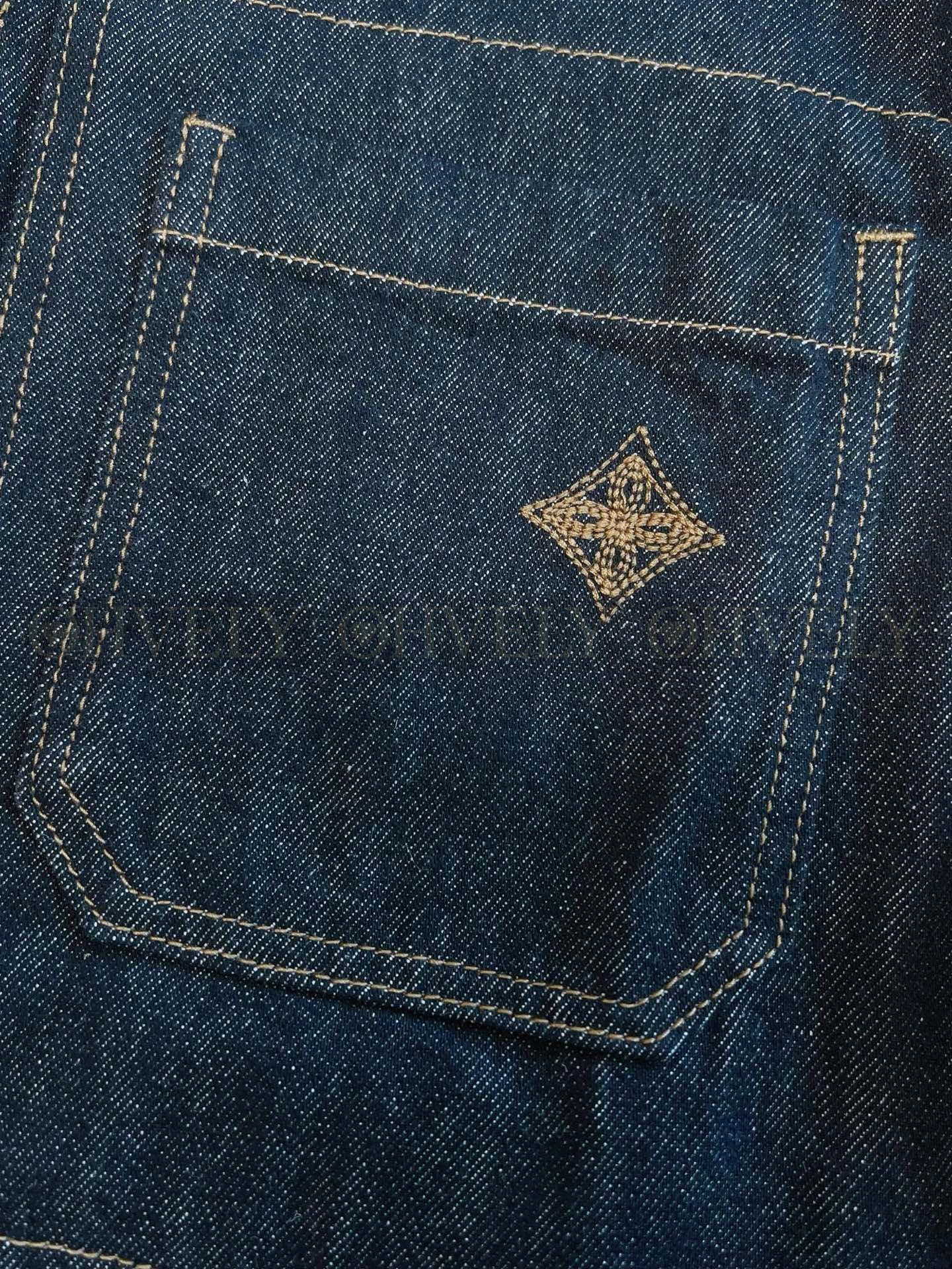 【 ZP버전 】LV 야른 로고 데님 셋업 상품 썸네일