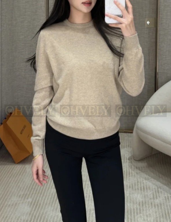 【 ZP버전 】LP 라운드넥 니트 스웨터