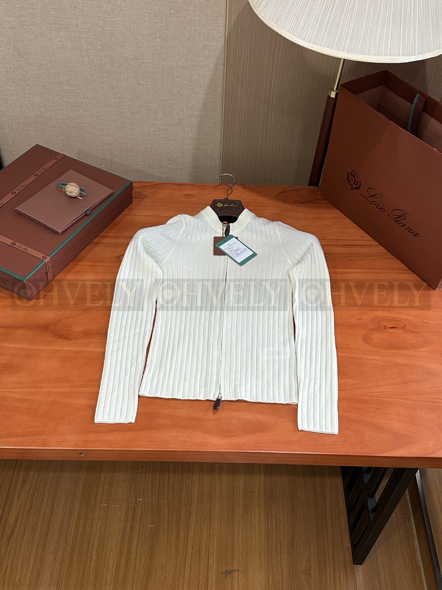【 ZP버전 】LP 골지 집업 니트 가디건 상품 썸네일