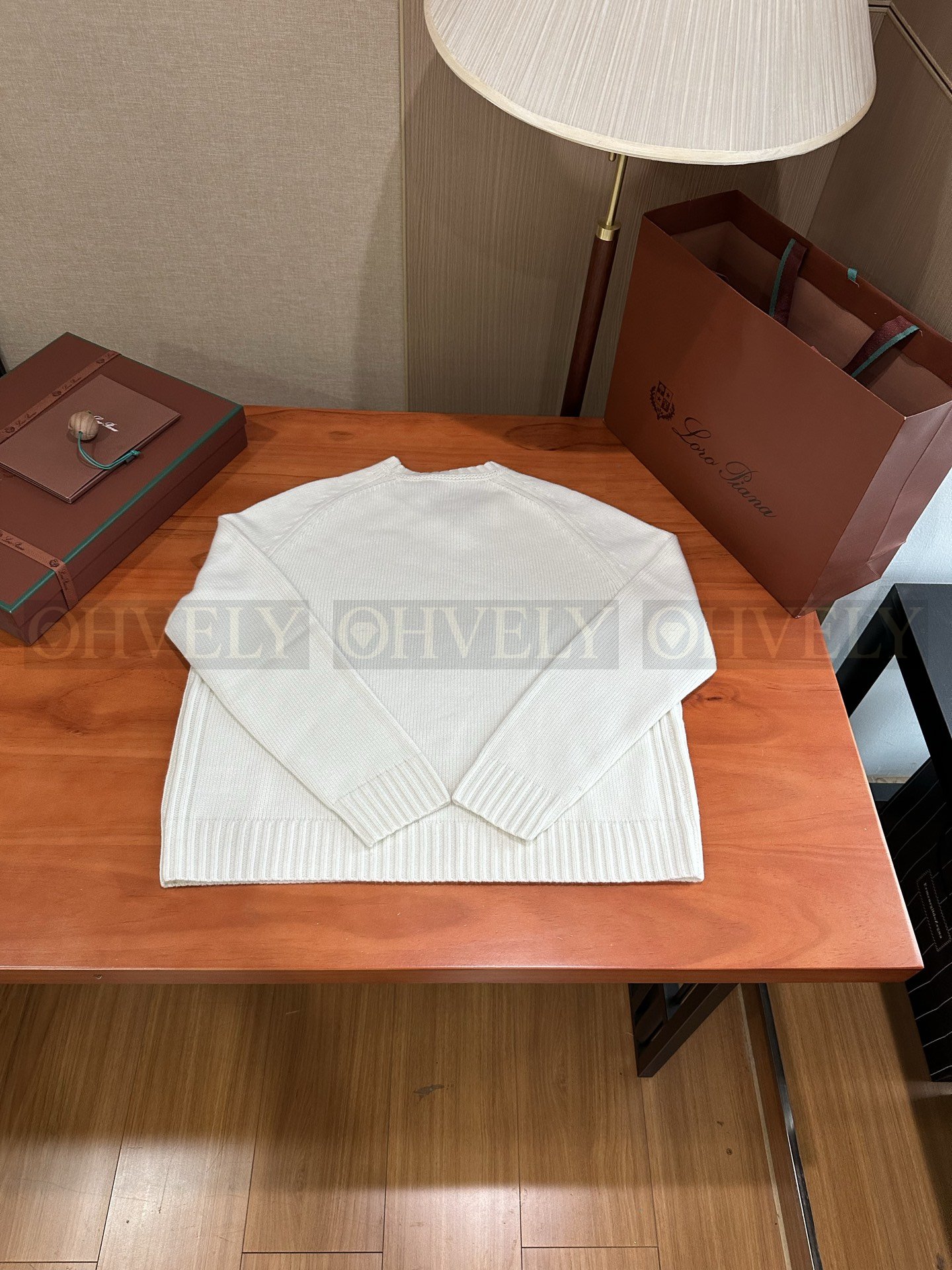 【 ZP버전 】LP 라운드넥 골지 니트 스웨터 상품 썸네일