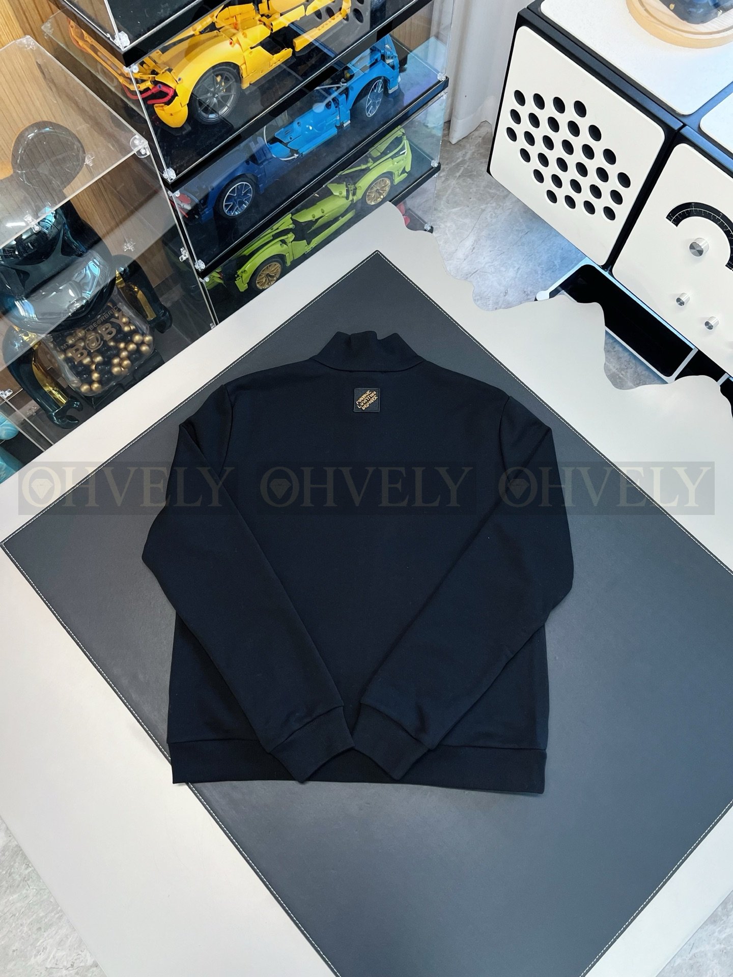 【 ZP버전 】LV 스탠드카라 로고 집업 자켓 상품 썸네일